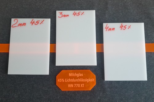 Milchglas plexiglas - milchglas, plexiglas®