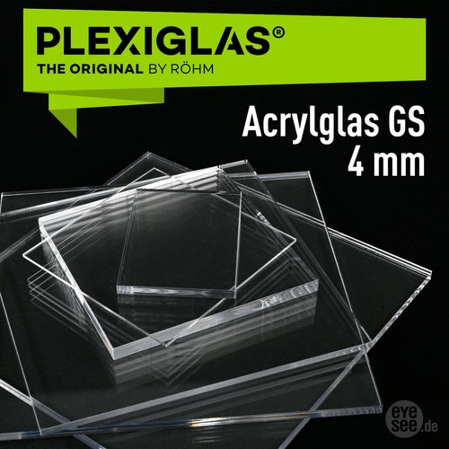 Plexiglas 4mm scheibe - 4mm,